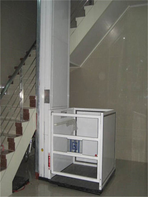淄博小洋楼内安装无障碍电梯